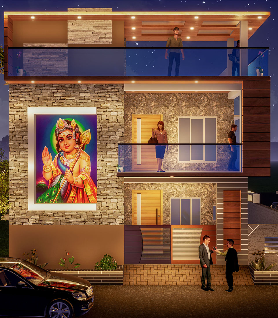 Construction project example