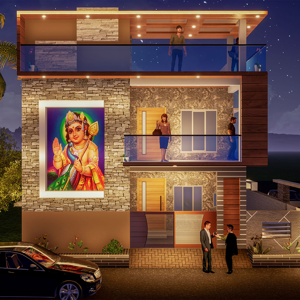 Construction project example